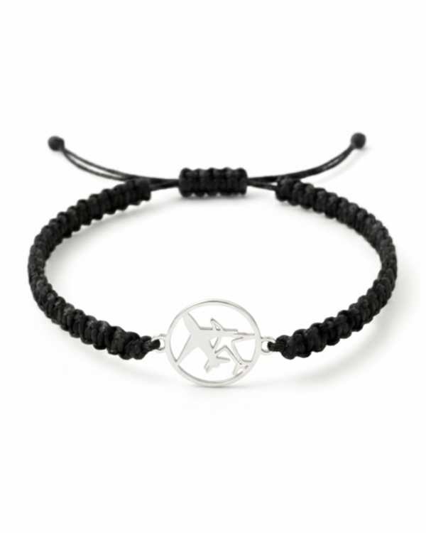 PLANE SHADOW CORD BRACELET
