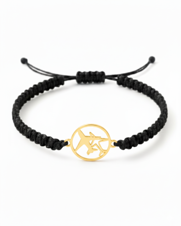 PLANE SHADOW CORD BRACELET
