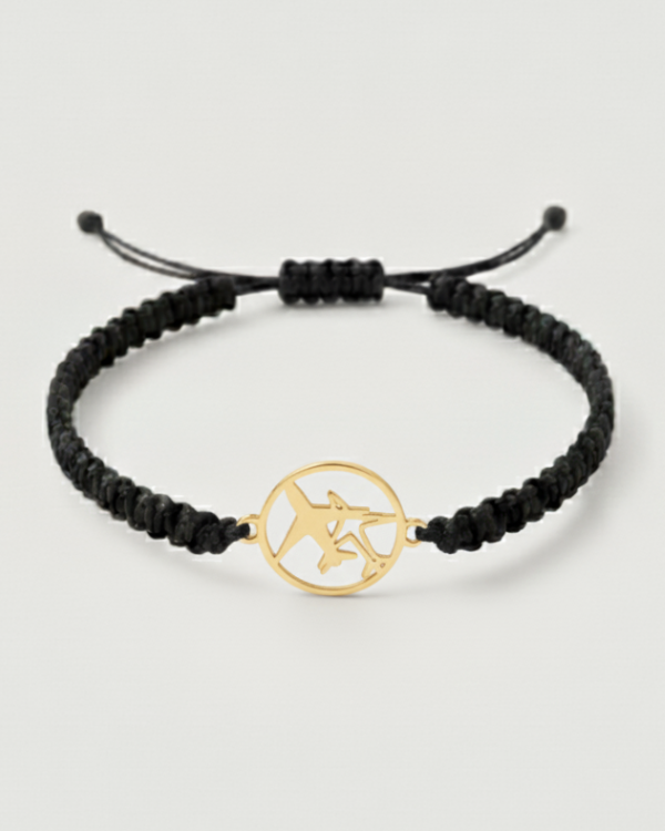 PULSERA DE CORDÓN PLANE SHADOW