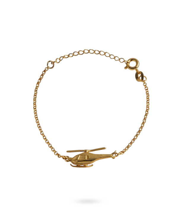 HELICOPTER CHAIN BRACELET