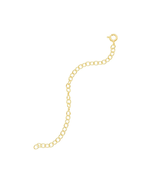 EXTENSOR CADENA BAÑADO EN ORO