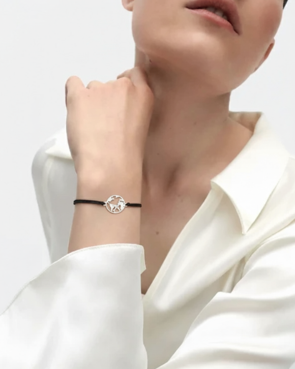 WORLD PLANE CORD BRACELET