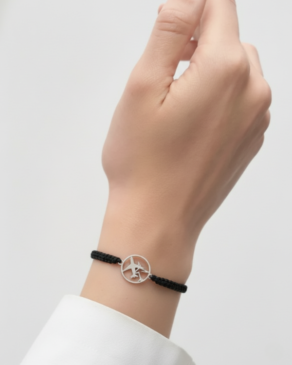 PLANE SHADOW CORD BRACELET