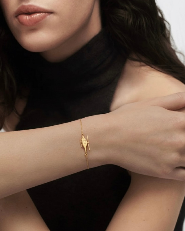 HELICOPTER CHAIN BRACELET