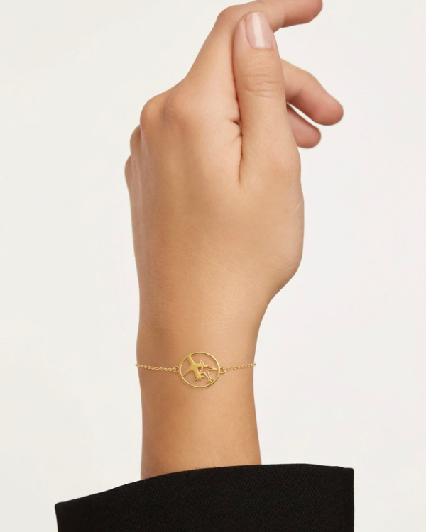PLANE SHADOW CHAIN BRACELET