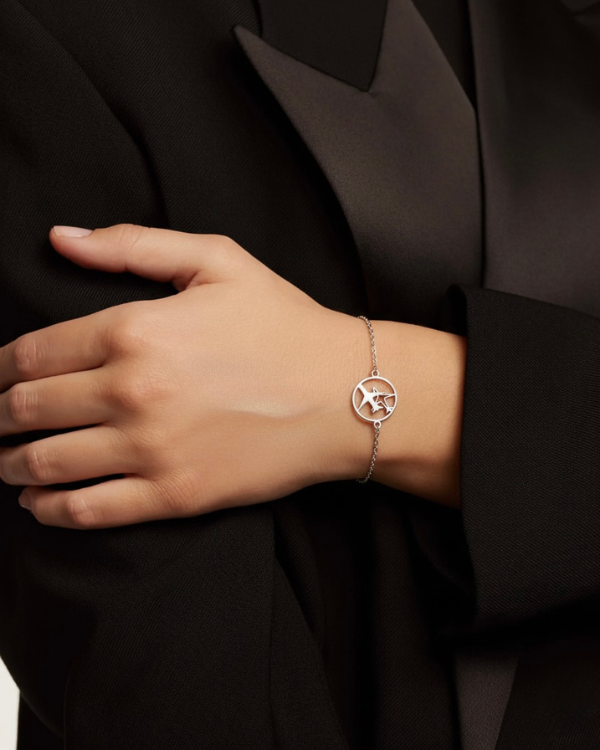 PLANE SHADOW CHAIN BRACELET