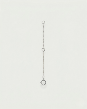Sterling silver necklace extender