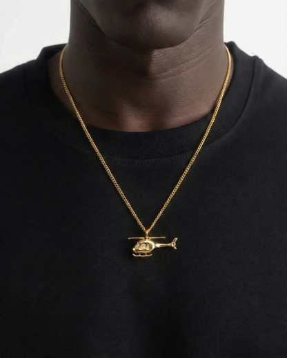 Men’s Helicopter Necklace