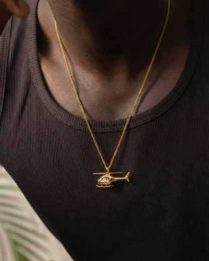 Men’s Helicopter Necklace