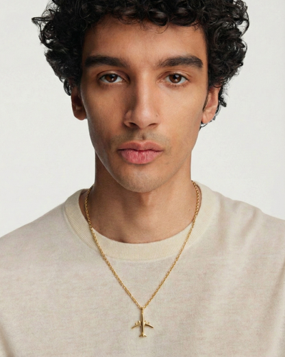 Men’s Airbus A340 Necklace