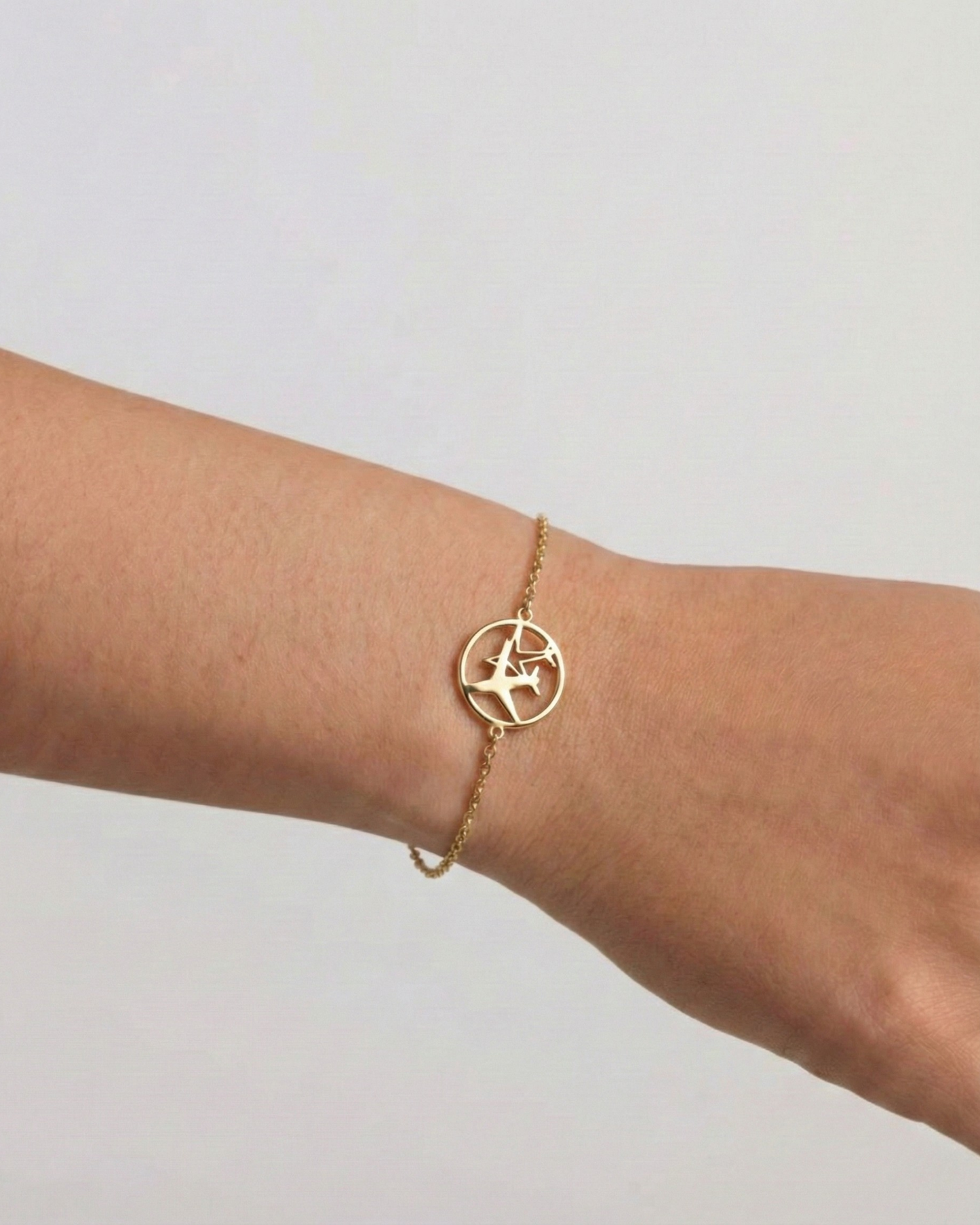 Plane Shadow chain Bracelet