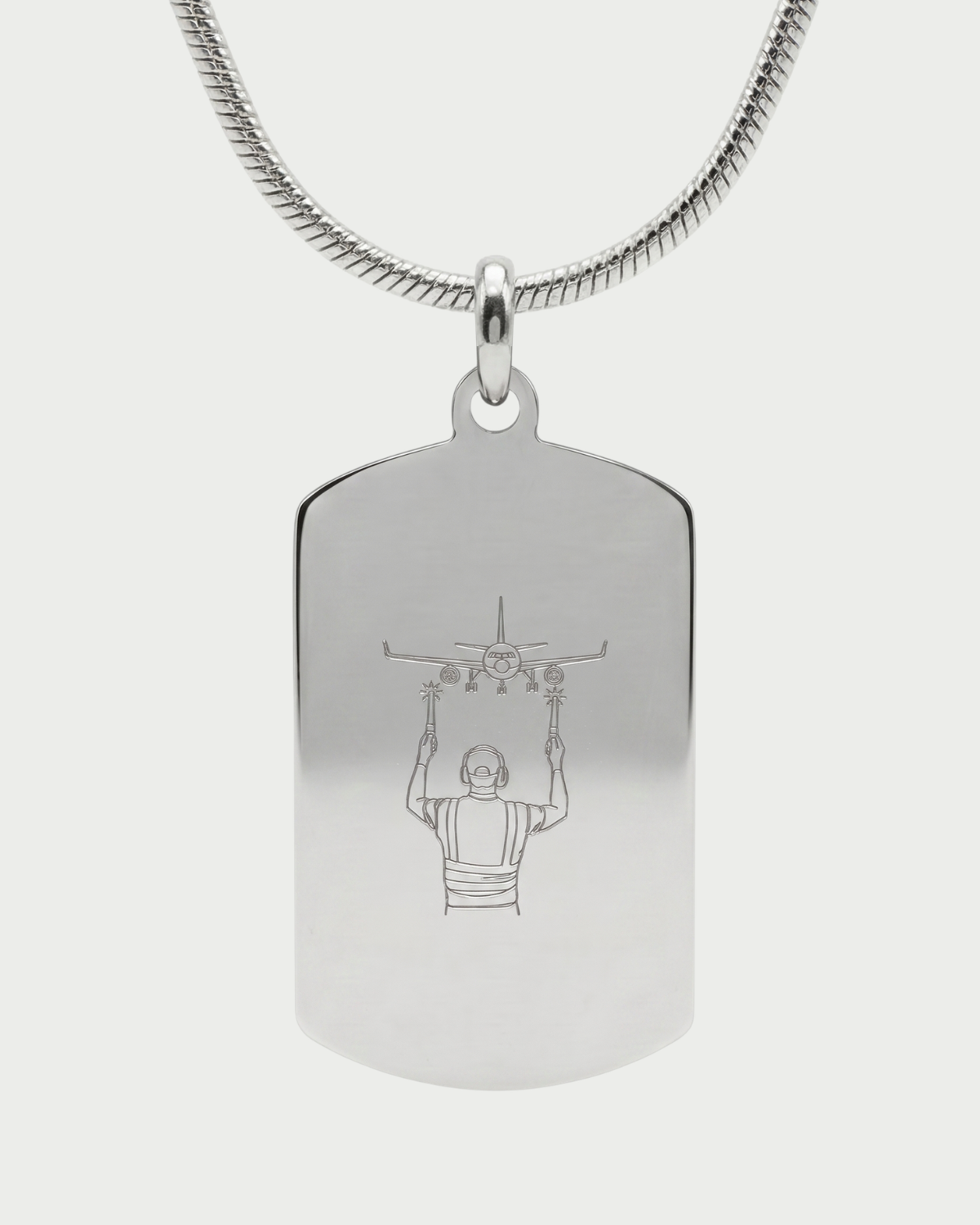 Customizable Airport and Ground Staff Necklace
