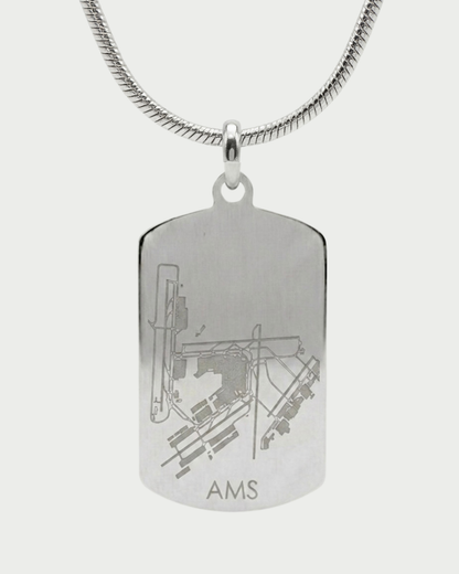 Customizable Airport and Ground Staff Necklace