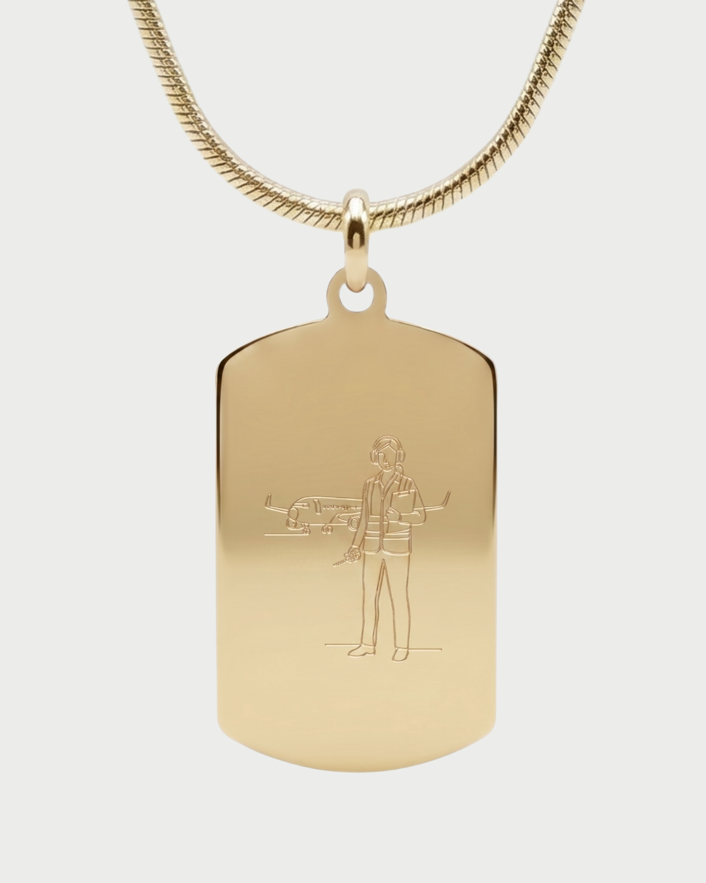 Collar Personalizable Aeropuerto y Personal de Tierra