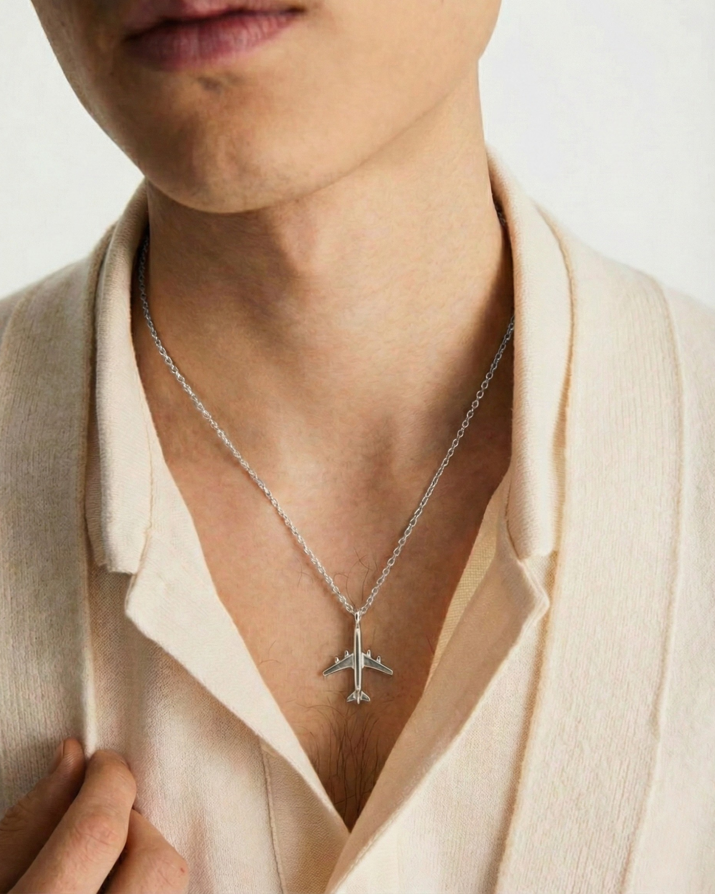 Men’s Airbus A340 Necklace