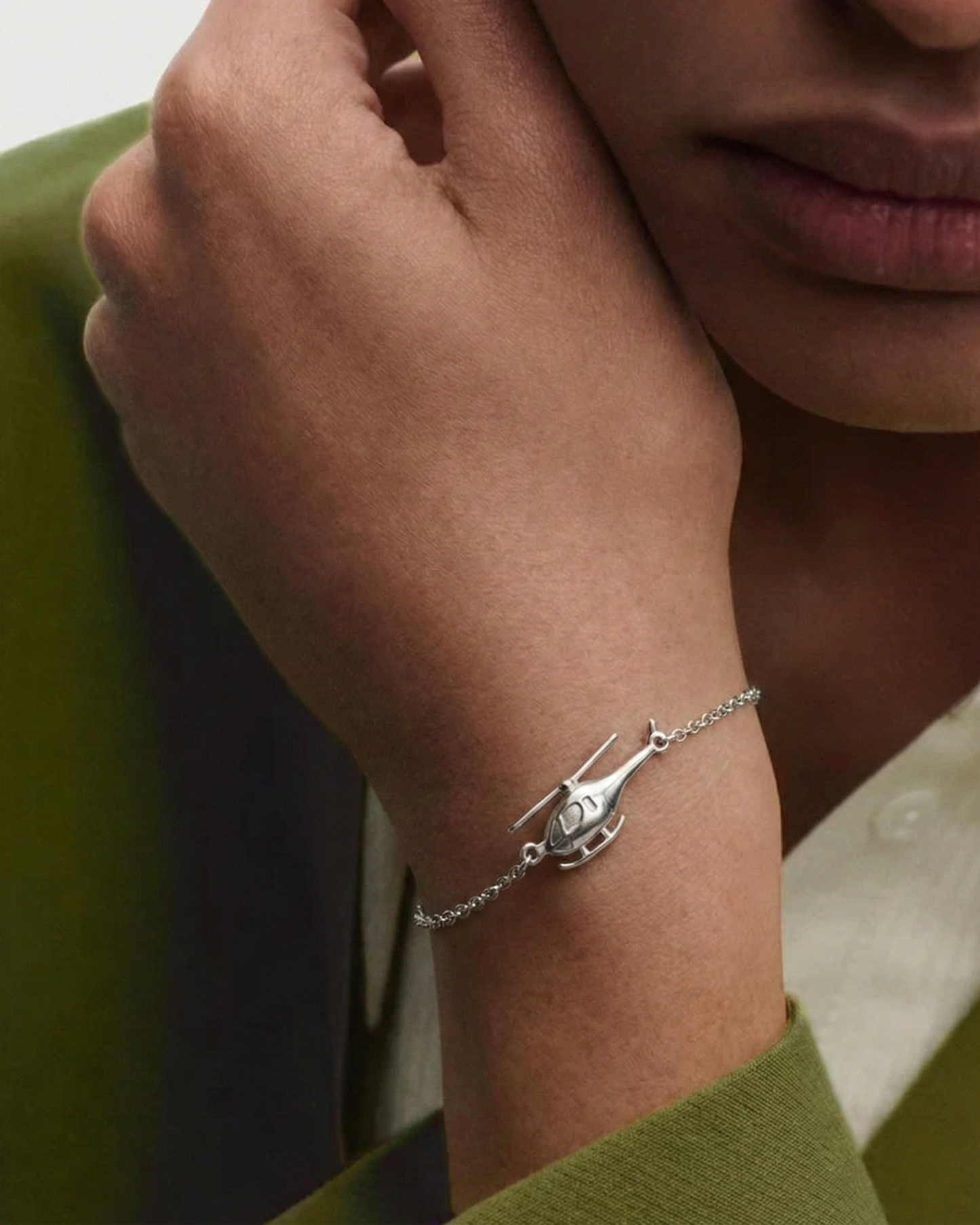Helicopter chain Bracelet