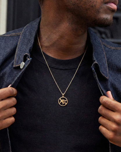 Men’s Plane Shadow Necklace