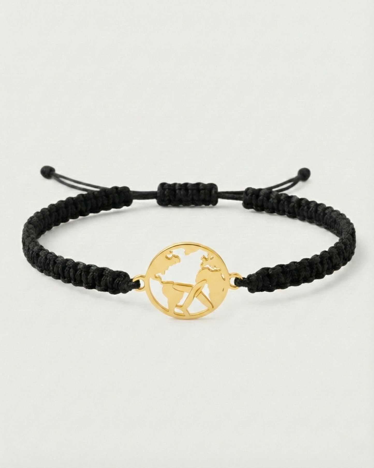 World Plane cord Bracelet