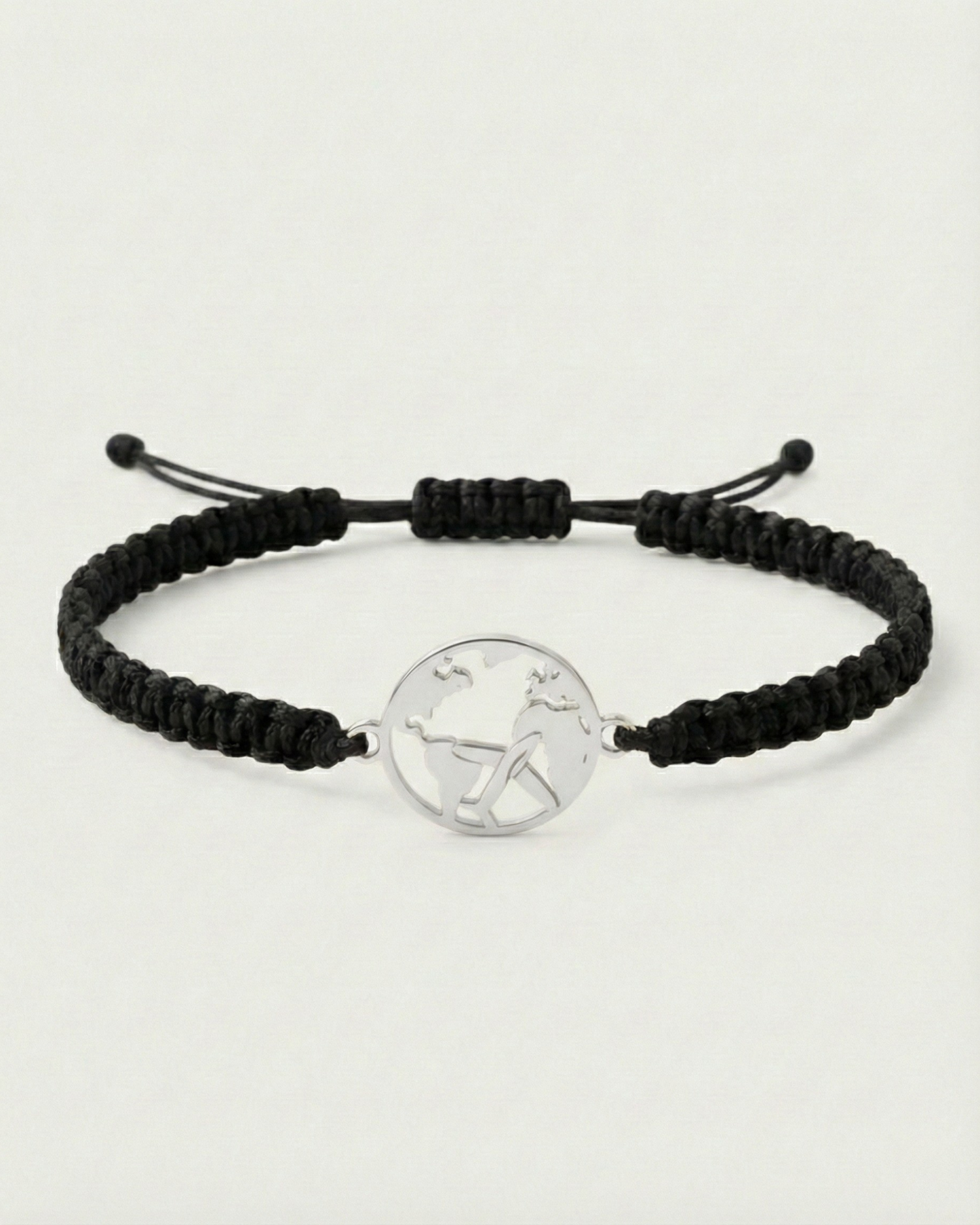 World Plane cord Bracelet