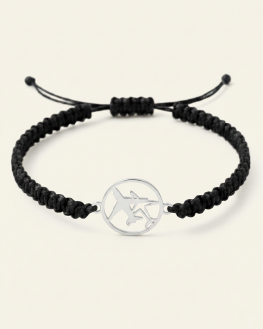Plane Shadow cord Bracelet