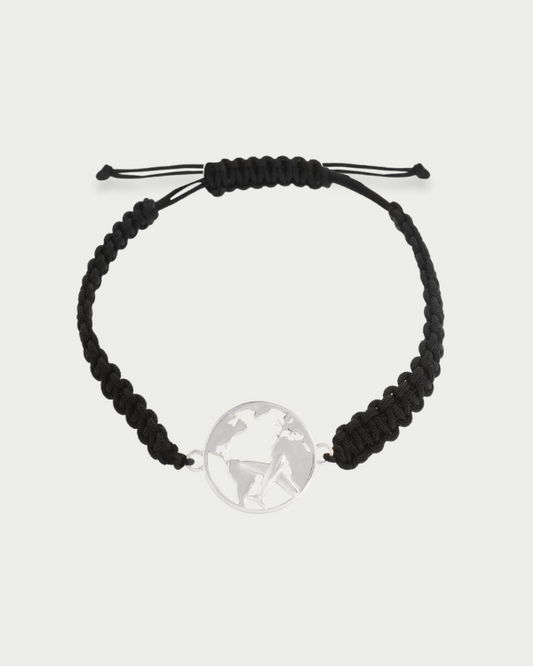 PULSERA DE CORDÓN WORLD PLANE