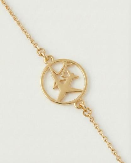 Plane Shadow chain Bracelet