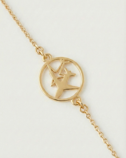 Plane Shadow chain Bracelet