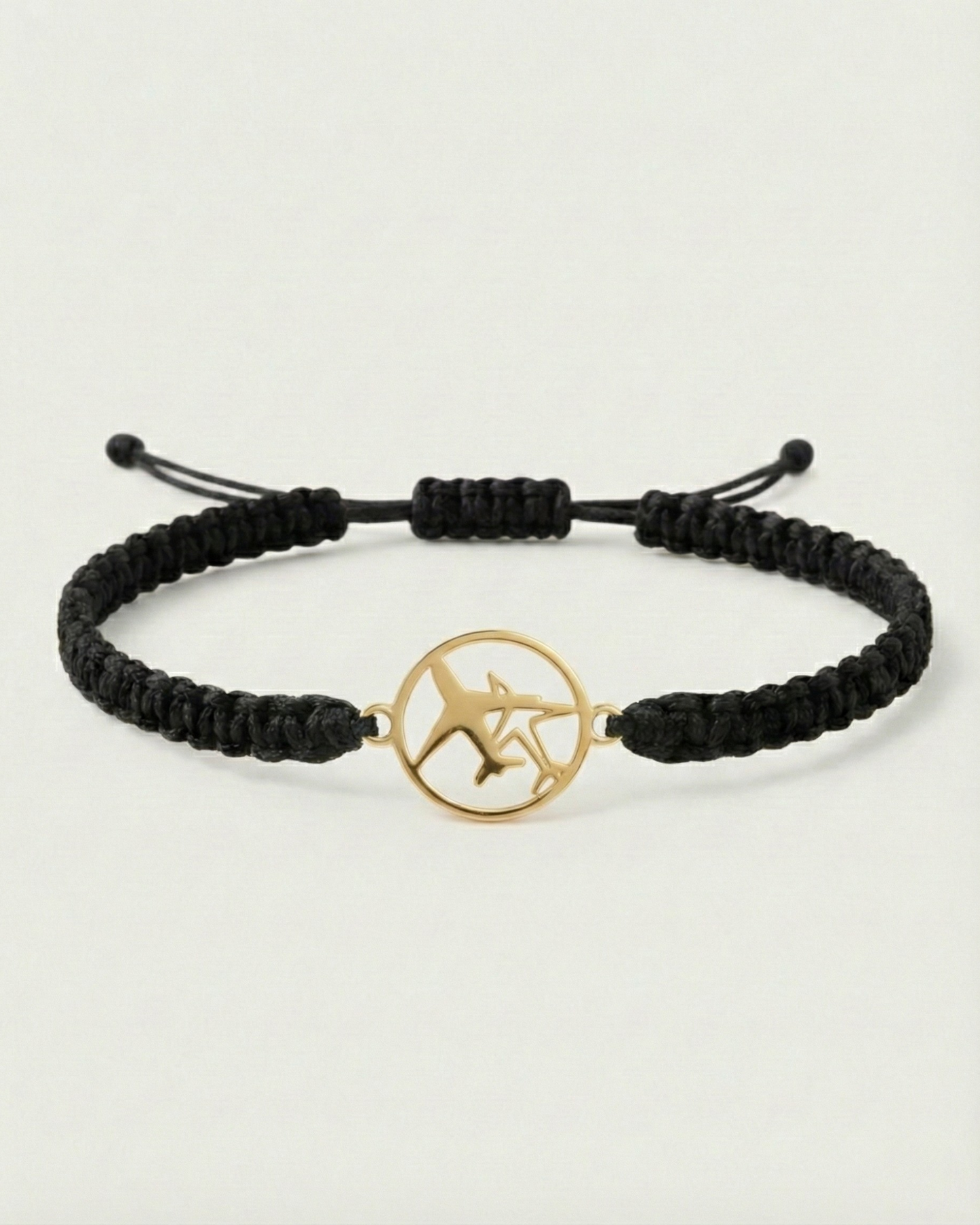 Plane Shadow cord bracelet