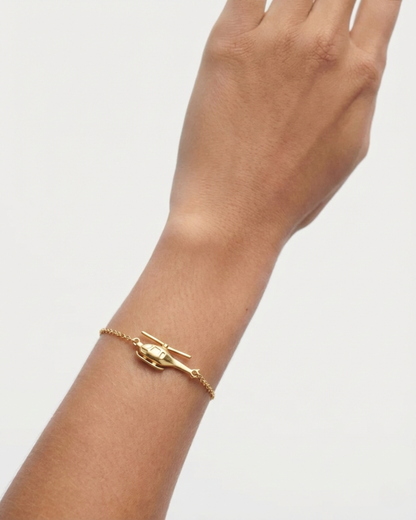 Helicopter chain Bracelet