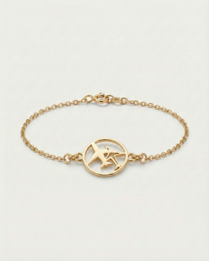 Plane Shadow chain Bracelet