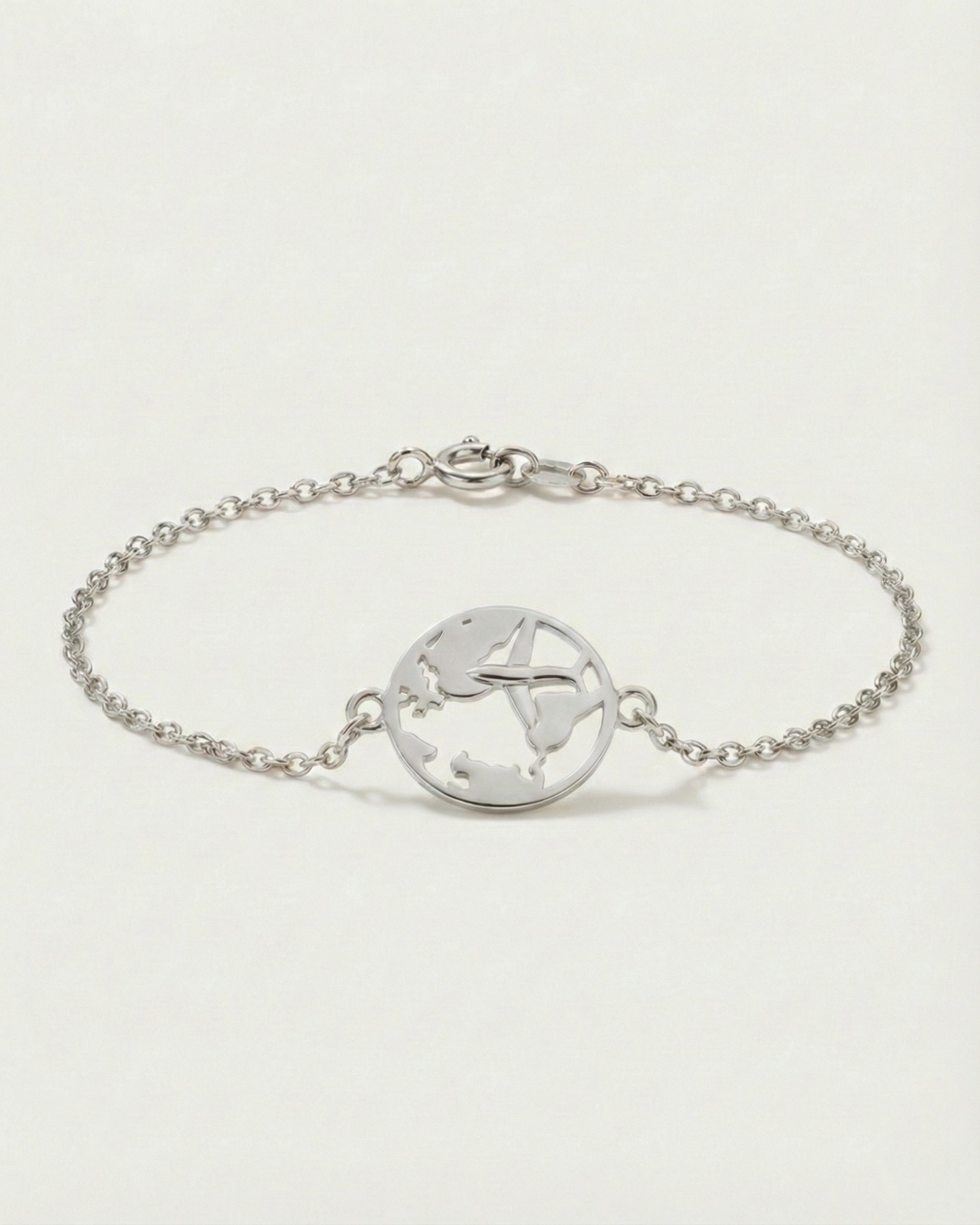 World Plane chain Bracelet