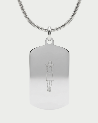 Customized Cabin Crew Necklace