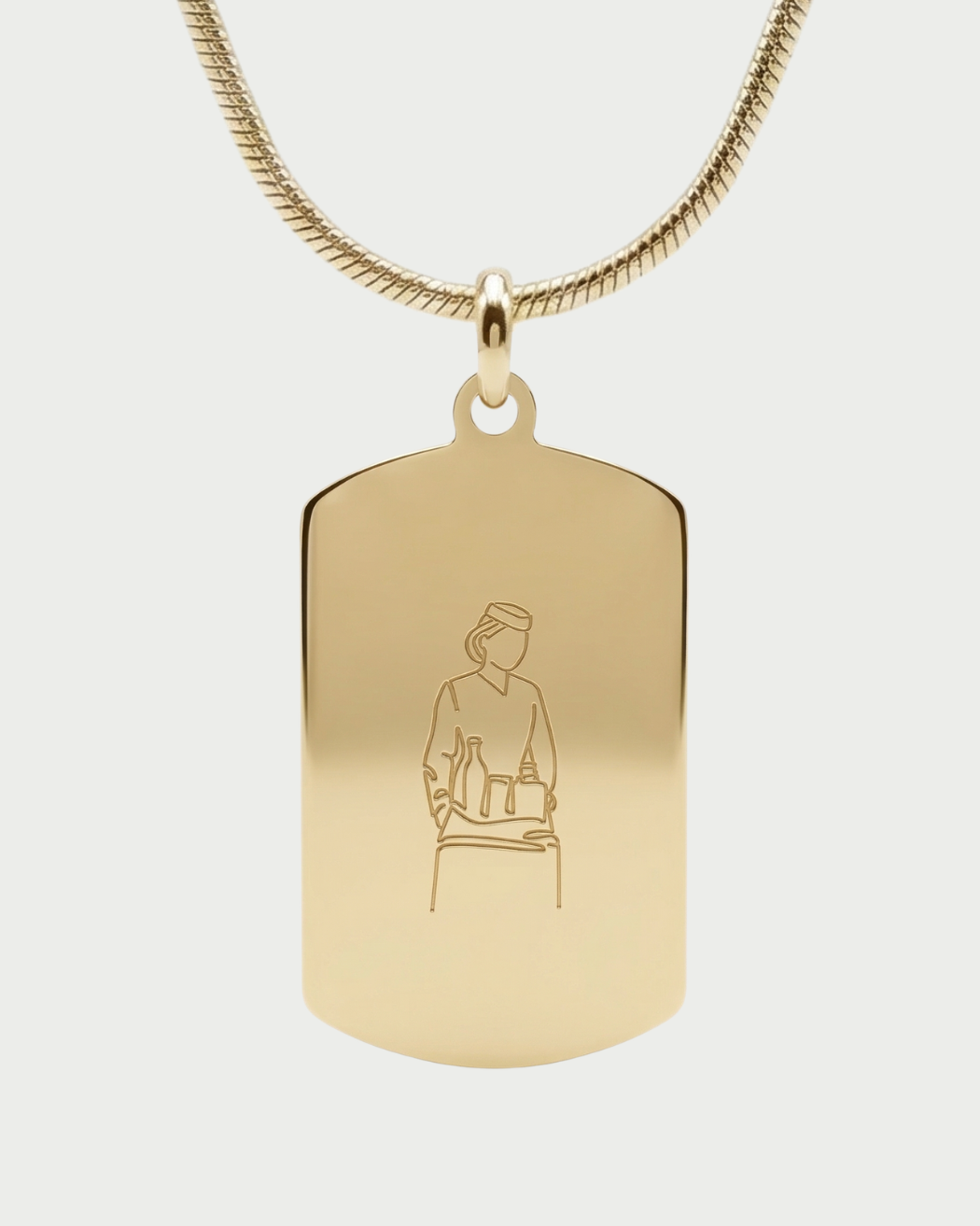 Customized Cabin Crew Necklace