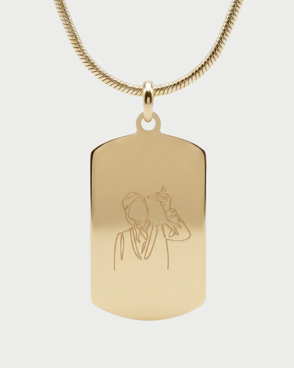 Customized Cabin Crew Necklace
