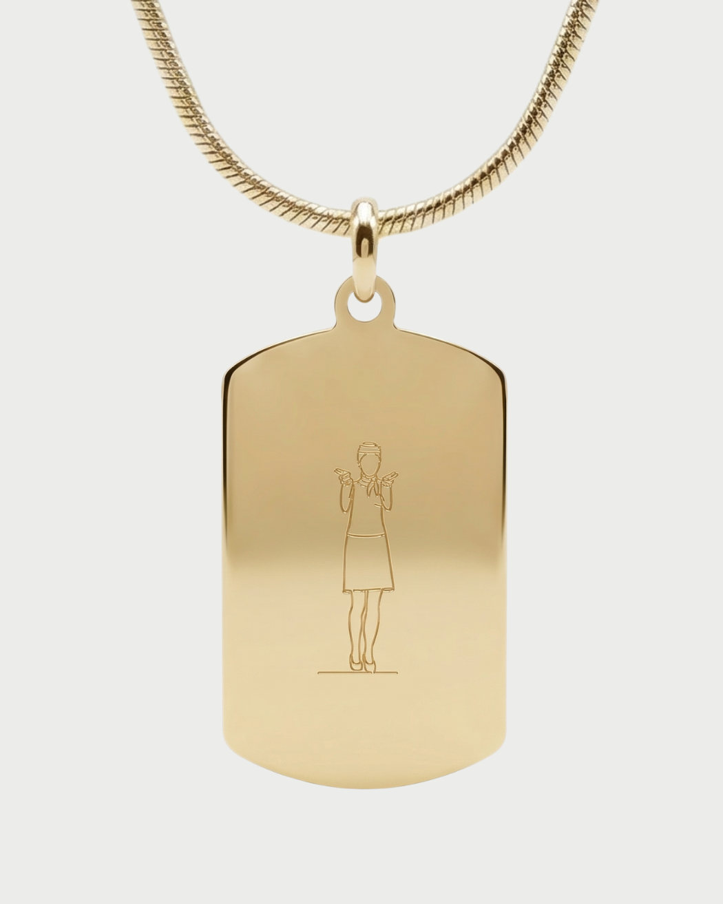 Customized Cabin Crew Necklace