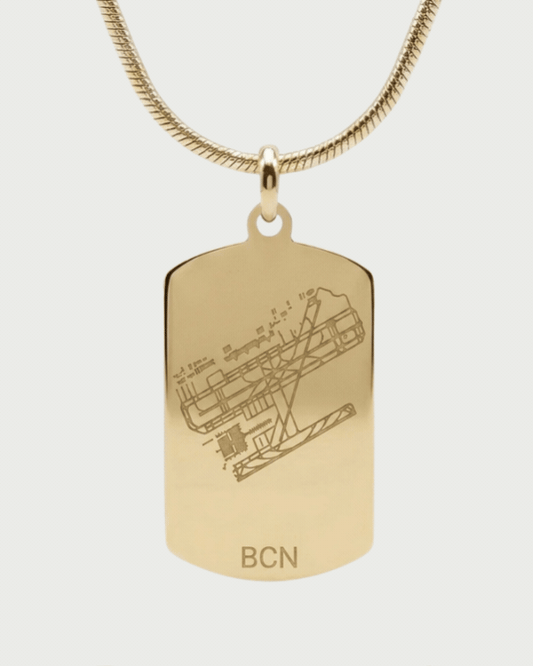 Customizable Airport and Ground Staff Necklace