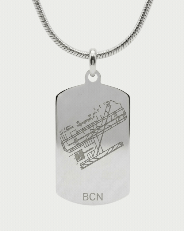 Customizable Airport and Ground Staff Necklace