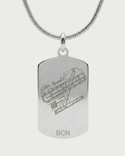 Customizable Airport and Ground Staff Necklace