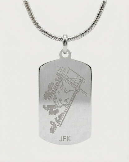 Customizable Airport and Ground Staff Necklace