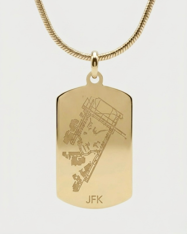 Customizable Airport and Ground Staff Necklace