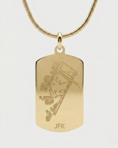 Customizable Airport and Ground Staff Necklace