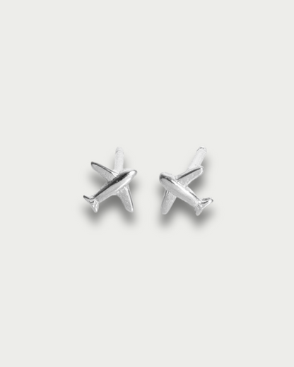MINI AIRCRAFT EARRINGS