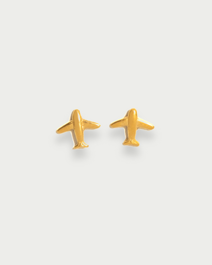 MINI AIRCRAFT EARRINGS