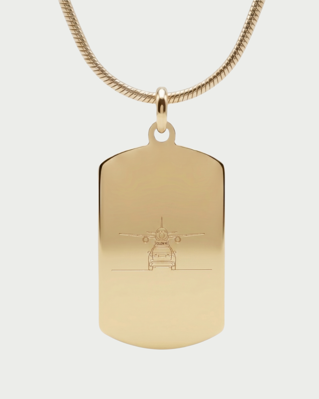 Customizable Airport and Ground Staff Necklace
