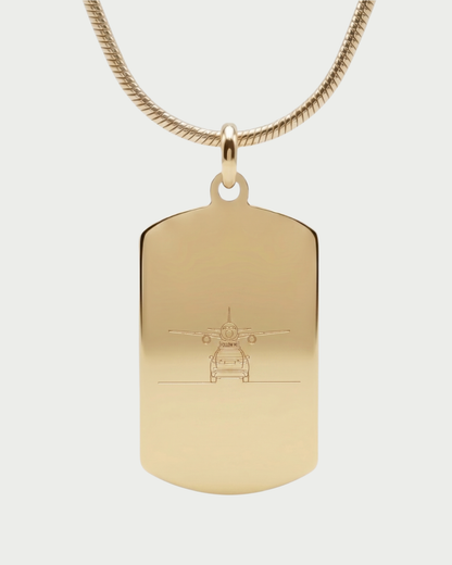 Customizable Airport and Ground Staff Necklace