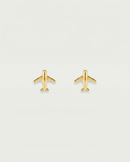 Mini Aircraft Earrings