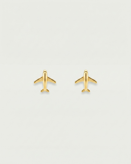 Mini Aircraft Earrings