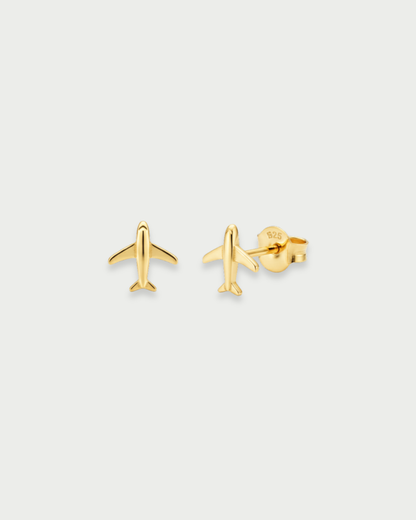 Mini Aircraft Earrings