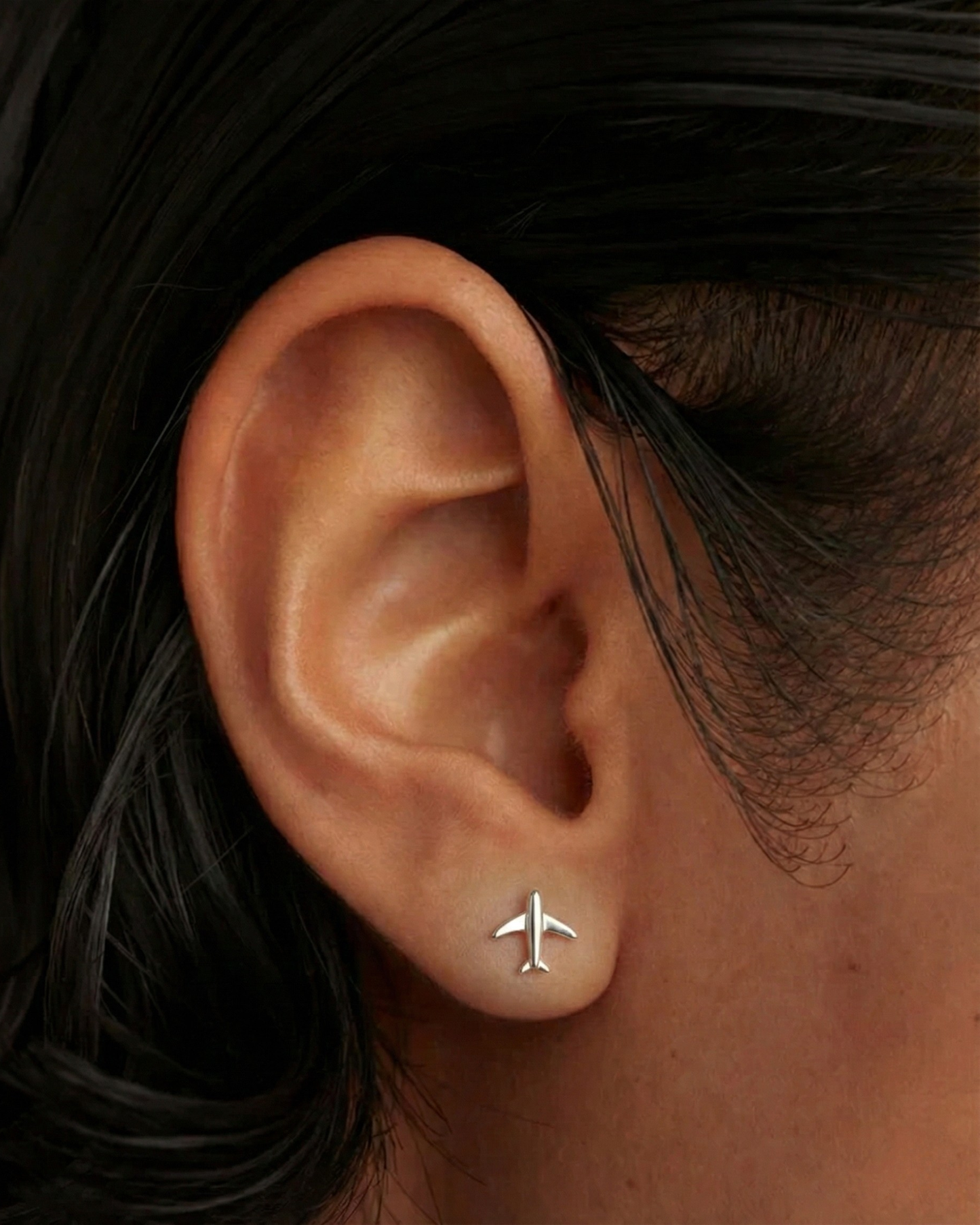 Mini Aircraft Earrings