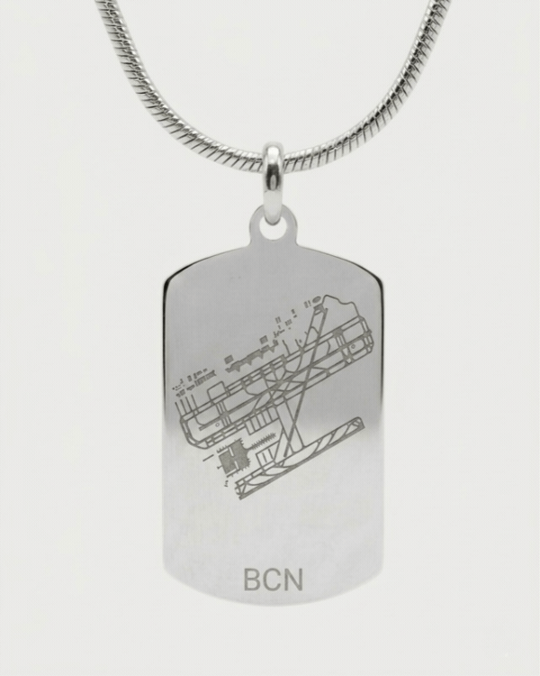 Customizable Airport and Ground Staff Necklace